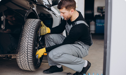 Tire replacement: